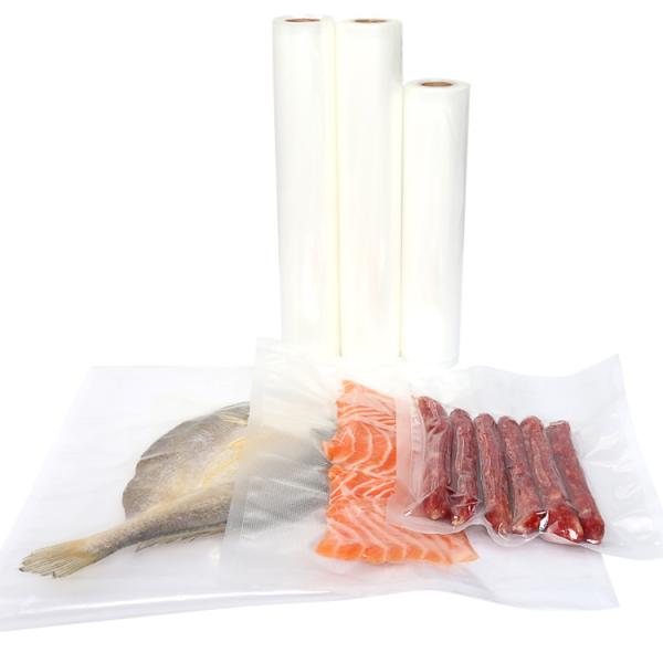 2 - 8X50' Rolls Embossed Vacuum Sealer Bags 3Mil PA/PE Co-Ex Boilable Bags Sous Vide Vacuum Pouch