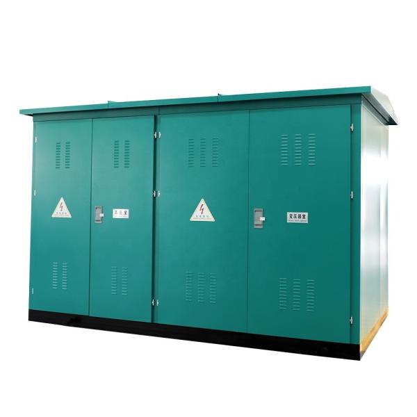 Modular Transportable Substation with Box Substation and Compact Package Transformer