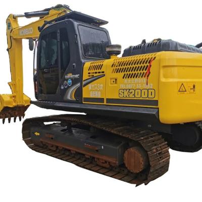 Used Japan original Kobelco SK200D excavator sk210 75 120 130 135 140 350-8 21ton hydraulic crawler excavator for sale