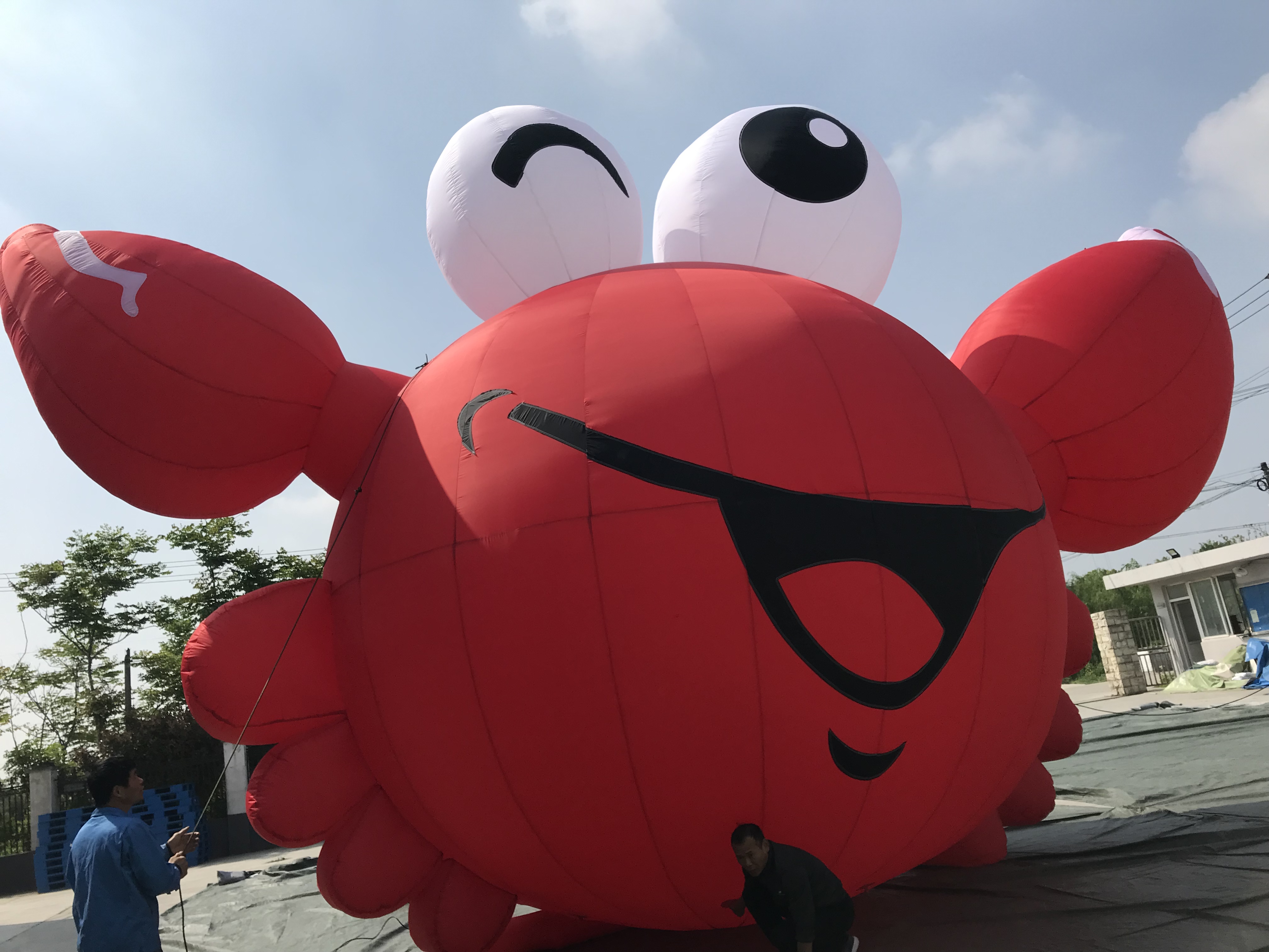 Hot Sale Inflatable Cartoon Crab Model Custom Animal Model for Inflatable Advertising Funny Inflatable Toys for Kids