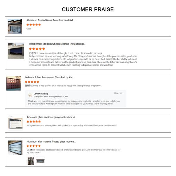 2025 Modern Automatic Industrial Sectional Pedestrian Door Good Price Bifold Garage Door Wholesale Electric Garage Door