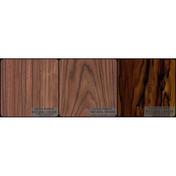 Облицовка Rosewood гостиницы естественная деревянная квартала отрезка кроны прямо