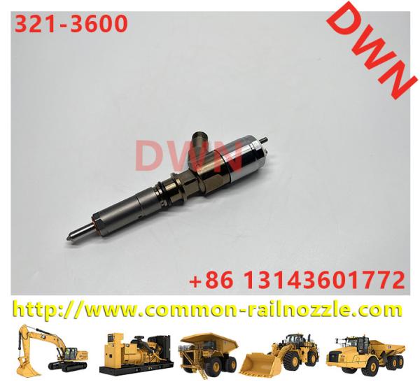 Diesel injector 320-3800 321-3600 for engine C6.6 CA common rail excavator fuel injector for E320D