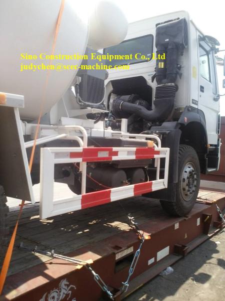 Caminhão 371hp do misturador concreto do veículo com rodas do caminhão 10 do misturador concreto de Sinotruk HOWO 9m3