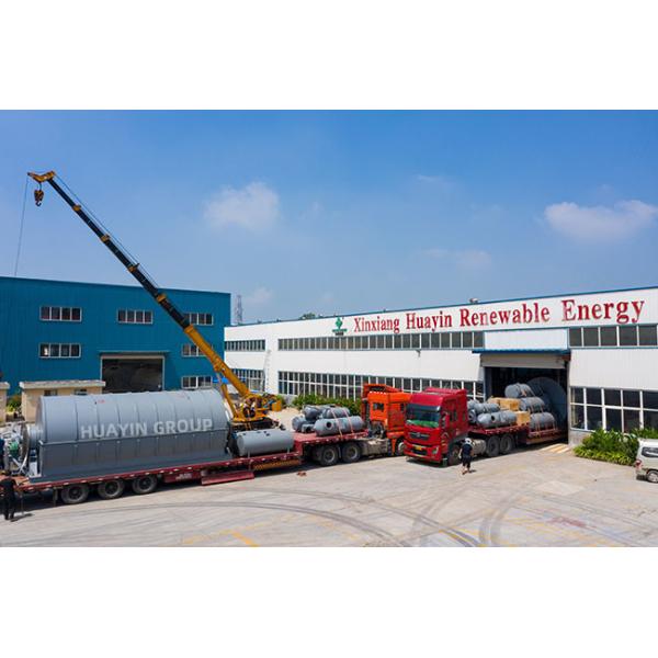 Small 2 TPD Pyrolysis Plant No Pollution Plastic To Petrol