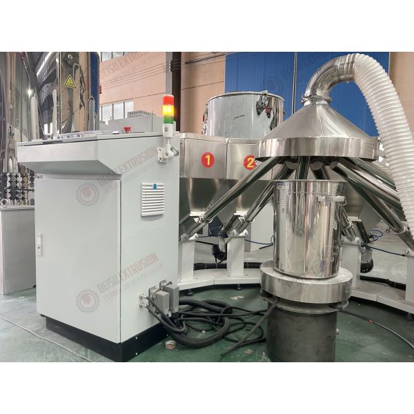 Automatic Plastic Mixer Machine with 1-50Kg Ingredient Range and 5-20G High Precision Weighing for PVC/SPC/WPC