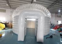 Metade da barraca inflável transparente do iglu do Natal do PVC 6m