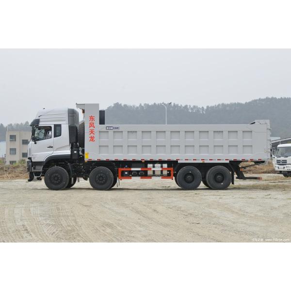 ABS-Equipped 35t Payload Heavy Duty 8x4 12 Wheel LHD Dump Truck for Construction