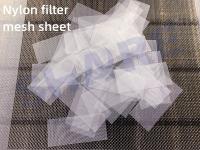 Filtres à mailles de nylon à coupe thermique / scellant avec des bords propres sans frottement