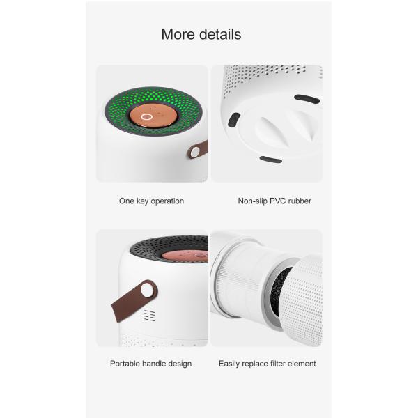 Портативный бытовой очиститель воздуха для уборки помещений