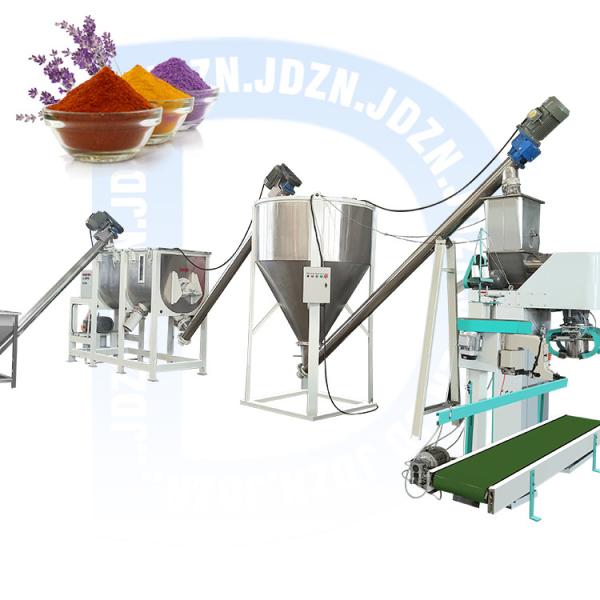 Powder Mixing Equipment Curry Powder Horizontal Mixer for Coffee Cocoa Milk Tea Food