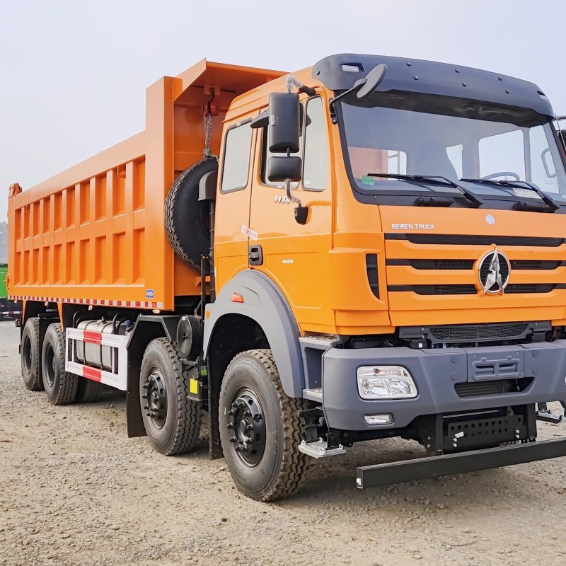 BEIBEN Dump Tipper Truck 8X4 Diesel Engine Heavy Duty Dumper Truck