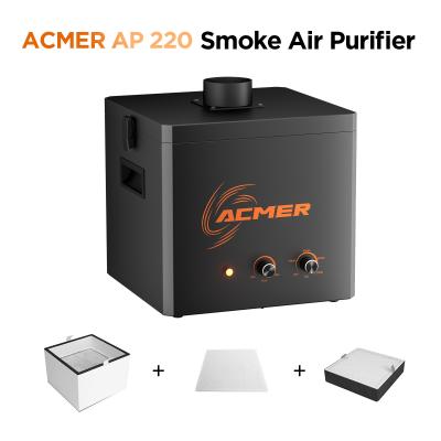 ACMER AP220 Smoke Air Purifier Laser Engraver Accessories 10.6kg 120 Minutes Timer Duration