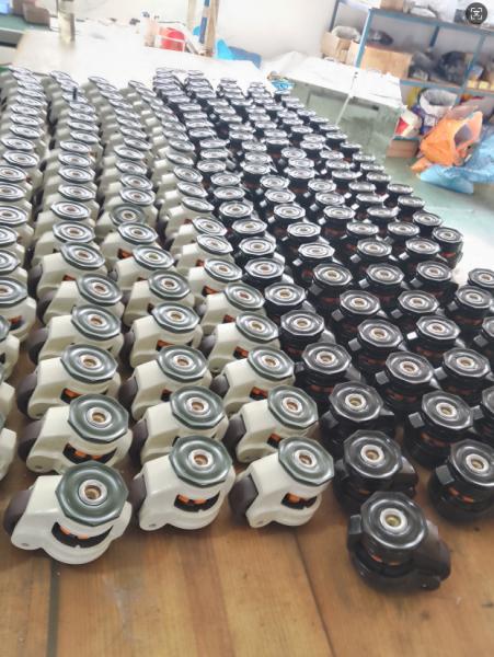 Premium Heavy-Duty Adjustable Leveling Casters With Nylon Wheels For Smooth Mobility