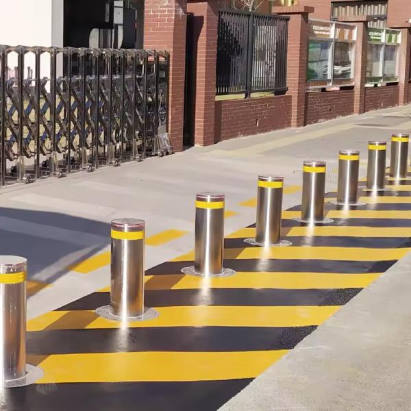 Wide Selection Chinese Made Crash Rated Automatic Retractable Steel Safety Bollards