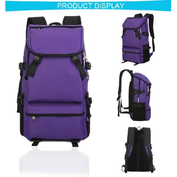 рюкзака следа 600Д Оксфорда сумки рюкзака спорт материального пешего изготовленные на заказ для женщин