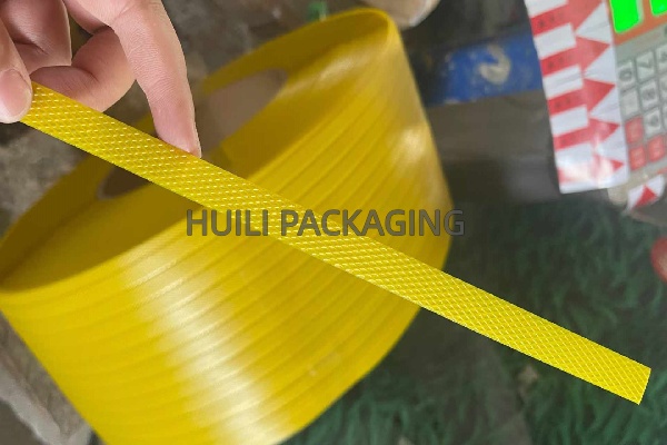 PP strapping 12mm Transparent PP packing straps PP PET strap with printed lettering
