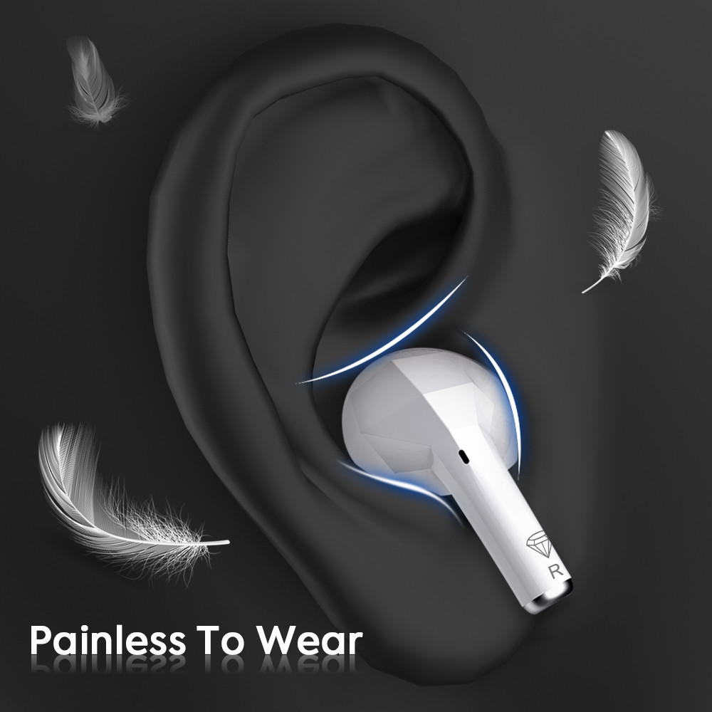 Наушник Tws истинное беспроводное Earbuds TWS 008 беспроводной Bluetooth для черни