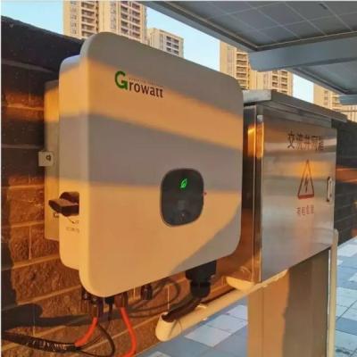 Industrial Growatt On Grid Inverter MID 20KTL3-XH 20kw On Grid Inverter Solar Grid ligado a três fases