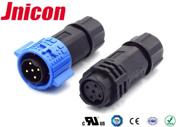 IP67 5 Pin 300VAC 20A Waterproof Male Female Connectors M19