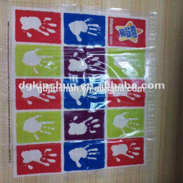 Cartoon Animals Zebra Printed Disposable Plastic Placemat