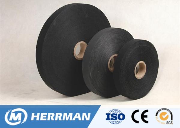 Cotton Material Semi Conductive Tape Double Coated  For Cable 0.30mm Min Thickness