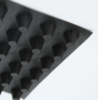 HDPE en plastique Dimple Board de conseil de drainage de réservoirs de résistance à la corrosion
