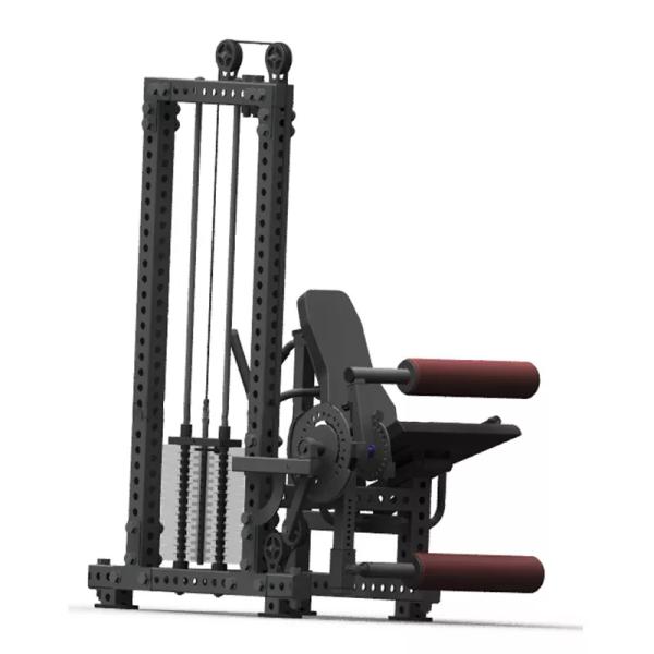 Fitness Strength Training Leg Press Leg Curl Extension Machine with Pin Load Selection