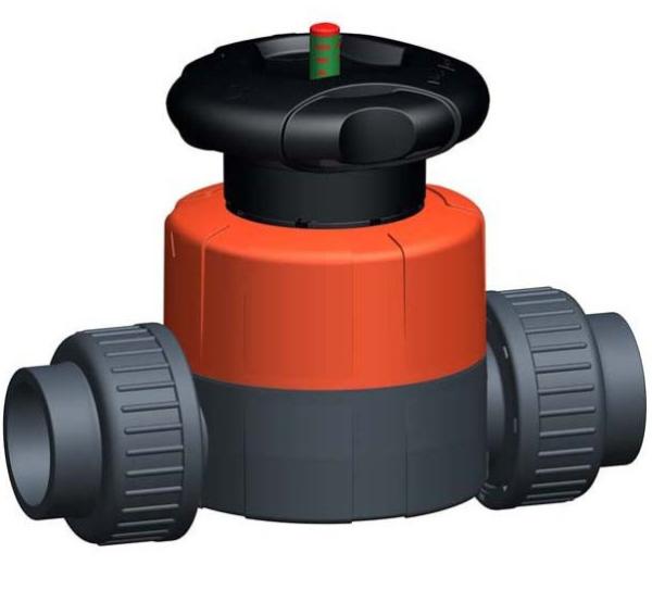 1/2DN15 GF Piping System PVC U Corrosion Resistant Water Chemical Pipe Quick Connect Fitting