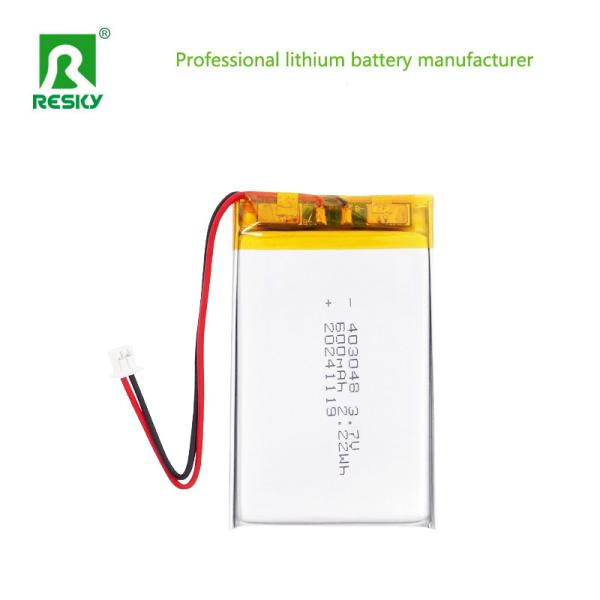 Lithium Ion Polymer Battery 403048 3.7V 600mAh 2.22wh Lipo Battery Cell For Pet Gps Tracker
