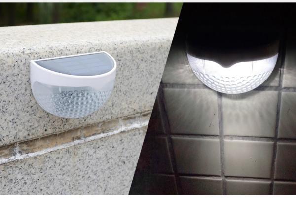 dust to dawn motions sensor wall lantern waterproof  wall lamp solar led light for Garden Fence Patio Yard