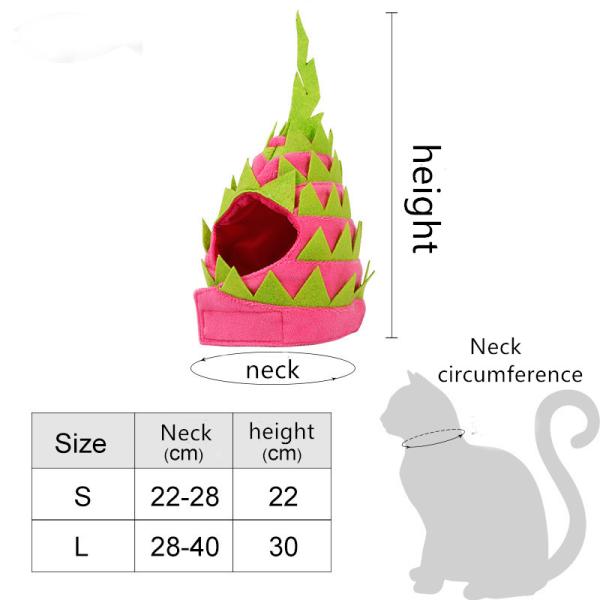 Головной убор любимца формы плода дракона огня шлемофона для рождества