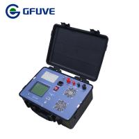 RS232 equipo de prueba portátil de resistencia de contacto del disyuntor 100A