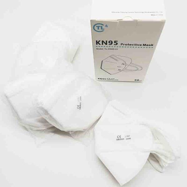 Disposable 3d fold dust kn95 face mask non woven anti pollution en149 respirator