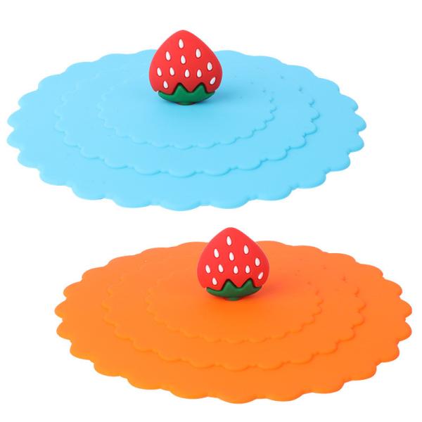 Силиконовая крышка кружки, красочная антипылевая крышка силиконовой кружки Милые многоразовые силиконовые крышки для чашек кружка пиво стекло в помещении