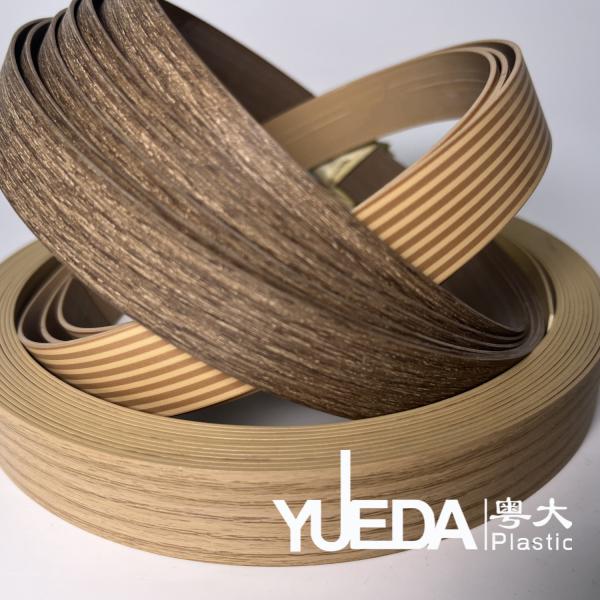 Modern Smooth Surface Waterproof Edge Banding For Kitchen Cabinets Wood Grain 3color