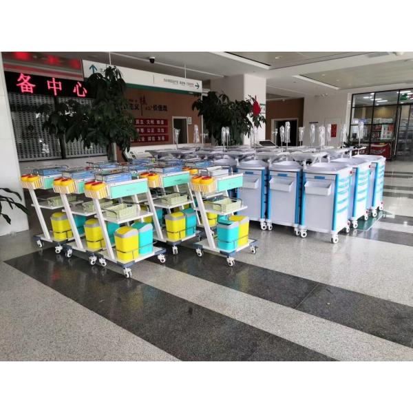 Medication Trolley Hospital Medical ABS Anesthesia Trolley Cart