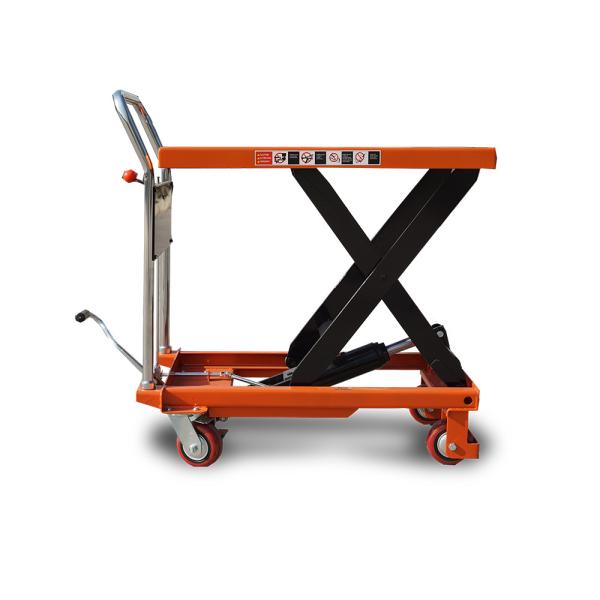 PT300A Pedal Hydraulic Manual Lifting Platform Cart With Electric Mold Option