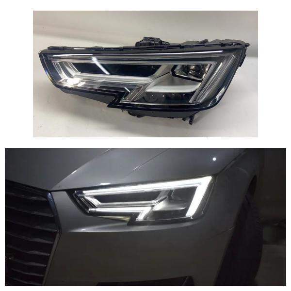 OEM Accepted Black Audi A4L B9LED 2016-2019 Front Head Light Headlamp for Newcar Auto Lighting Systems