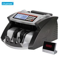 Argent de chargement arrière comptant l'INR de Bill Counter Machines AL-6000 avec le faux affichage à cristaux liquides de détecteur de note