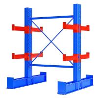 Sistema de prateleira de cantilever de carga média pesada de duas faces