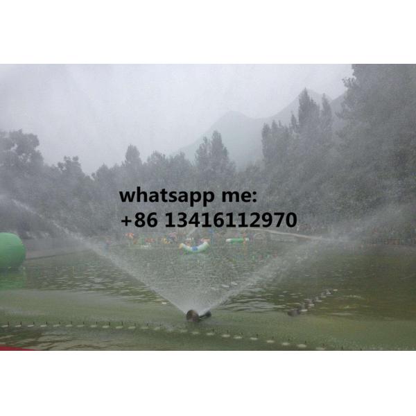 Laser Film Fountain Spray Nozzles Flange Connection