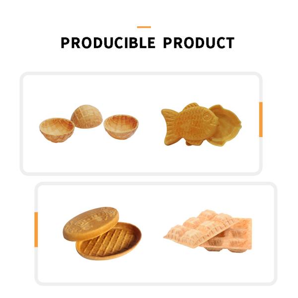 Производственной линии корзины вафли нержавеющей стали цель автоматической Multi