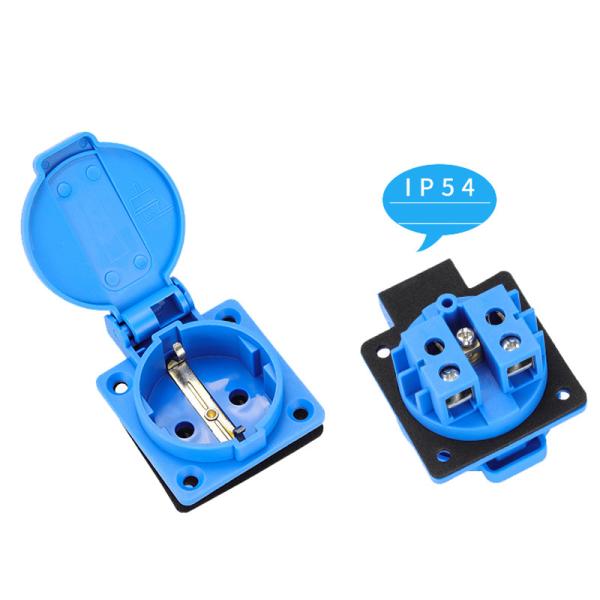 IP65 Waterproof Outdoor Electrical Socket Plastic Electric Box AC 220V 380V - 400V