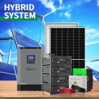 Sistema solar híbrido de Sunpok sistema solar híbrido do quilowatt 2kw 10kw de 1 quilowatt 2
