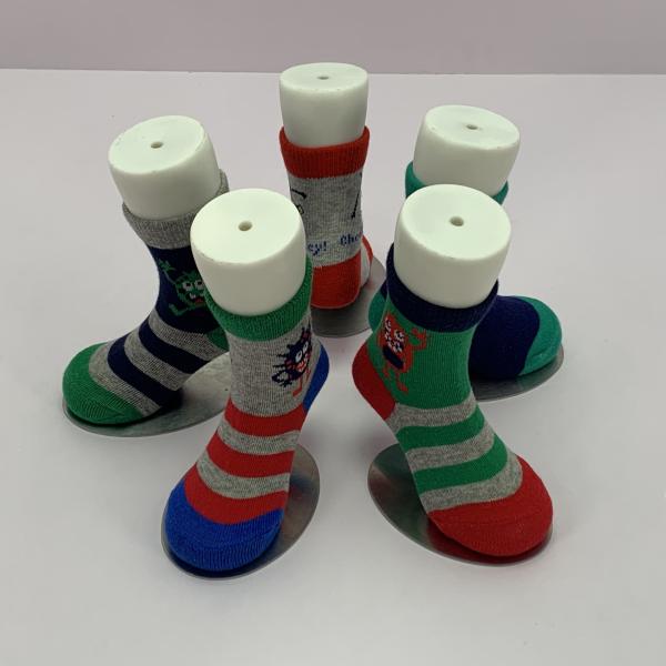 Optional Kids Cartoon Socks Custom Sweat-absorbent Anti Slip Children's Thermal Socks