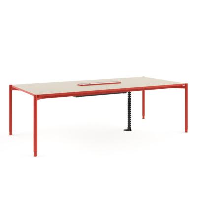 FLEX Home Office Conference Table Cable Management Design Custom Size Materials