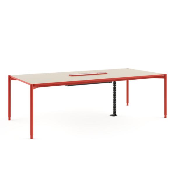 FLEX Home Office Conference Table Cable Management Design Custom Size Materials