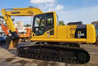 PC220 - 8 de chenille seau hydraulique de With 1m3 d'excavatrice de KOMATSU d'occasion