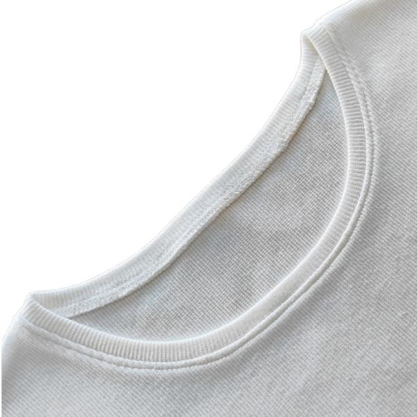 Customize Cotton Spandex Rib T-Shirts for Women Ladies Basic Style Round-Neck T-Shirts